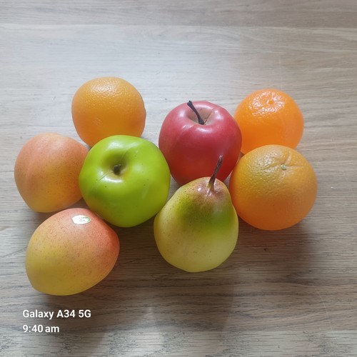 Faux fake plastic fruits - 8,