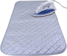 Magnetic Ironing Mat Washer Dryer 85 x 48cm Iron Board Cover for Table Grey