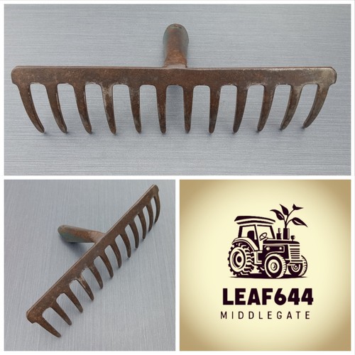 Gardeners soil rake - soil,