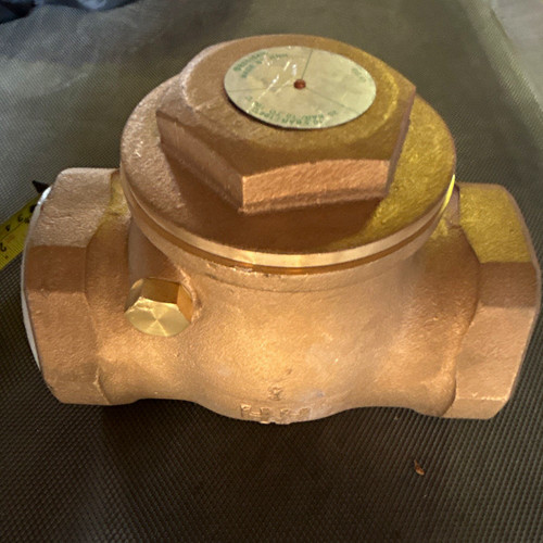 Brass swing check valve - 2, in