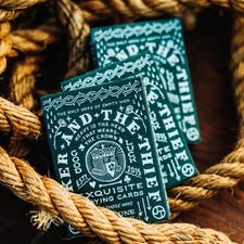 Joker and the Thief: Crown (Green) Edition playing cards