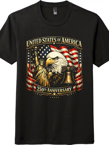 250th anniversary american tee - 250th,
