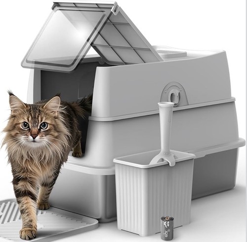 Stainless steel cat litter - steel,