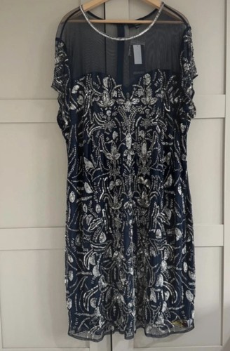 Joanna hope navy sequin - joanna,