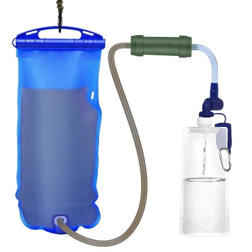 Outdoor water filter - filter, straw