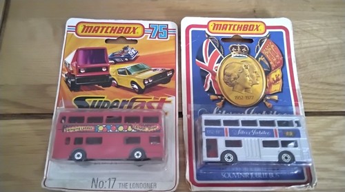 Matchbox london buses - 2, 1