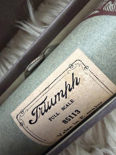 Vintage triumph player - player, piano