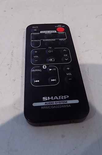 Sharp rrmcga322awsa audio - rrmcga322awsa,