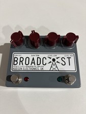 Hudson Dual Broadcast Class-A Germanium Preamp/ Boost/ Overdrive/ Fuzz  9-24v