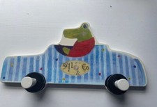 IKEA Fabler Crocodile Car Driving Childrens Bedroom Clothes Keys Hook Hanger
