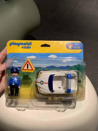 Playmobil police car - 1-2-3,