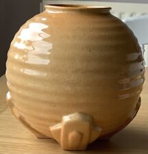 Art Deco Style Round Lustre Vase, Made In England