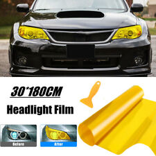 Gloss Golden Yellow Tint Car