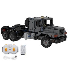 6X6 Full RC Off-road Truck for Extreme Operations 1518 Pieces Construction Toys