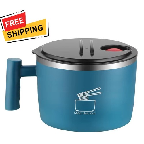 Stainless steel ramen bowl - steel,