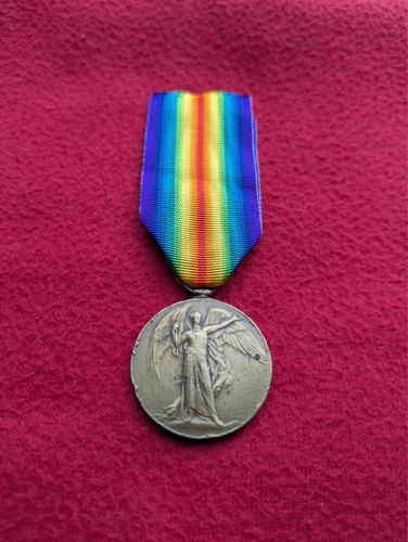 Ww1 victory medal 1914 - victory, star