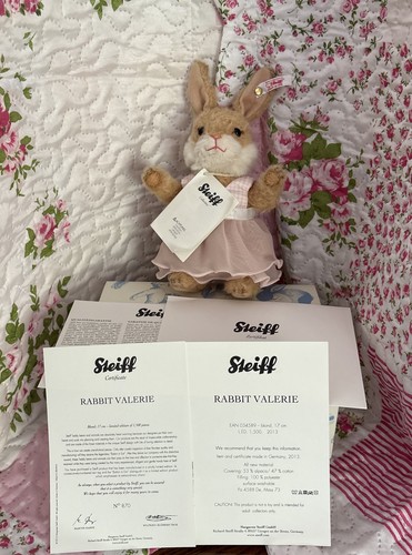 Steiff valerie bunny rabbit - steiff,