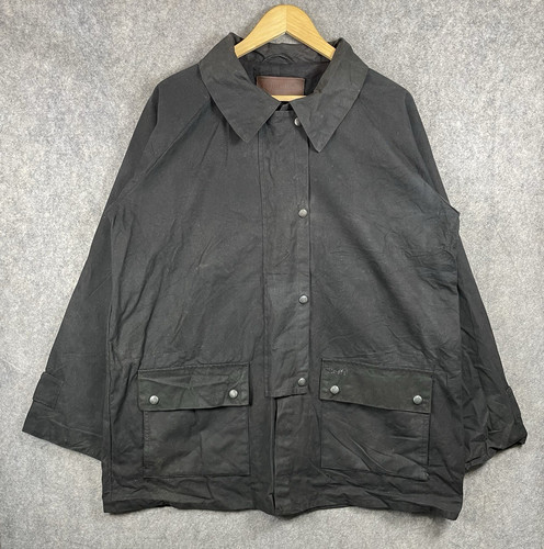 Outback wax coat adult black - coat,