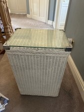 Vintage wicker storage - wicker, hamper