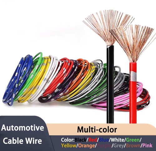Multi color automotive cable - multi-color,