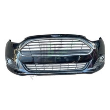 Ford Fiesta 2015 Front Bumper With Fogs Panther Black C1BB17757ABJAHC