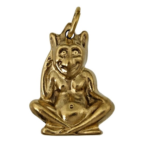Vintage lucky pixie charm - pixie,