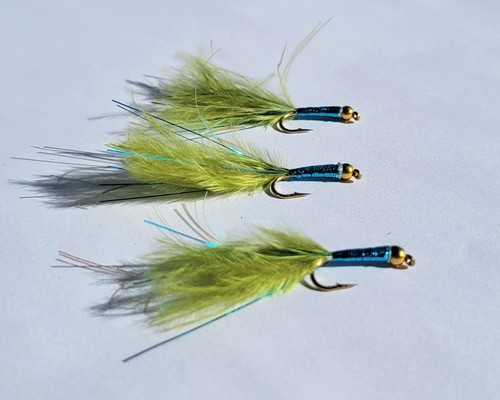 Barbed goldhead crystal blue - barbed,
