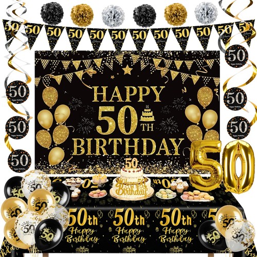 50th birthday decorations for - 50th,