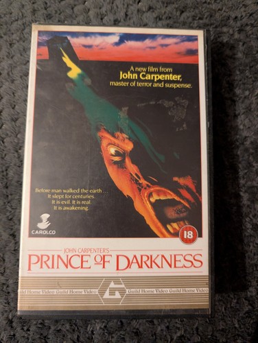 Prince darkness vhs - darkness, box