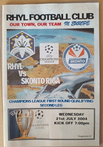 Rhyl skonto riga uefa - riga,