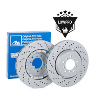 BMW E46 M3 325mm ATE Front Brake Discs Pair High Performance OEM Quality