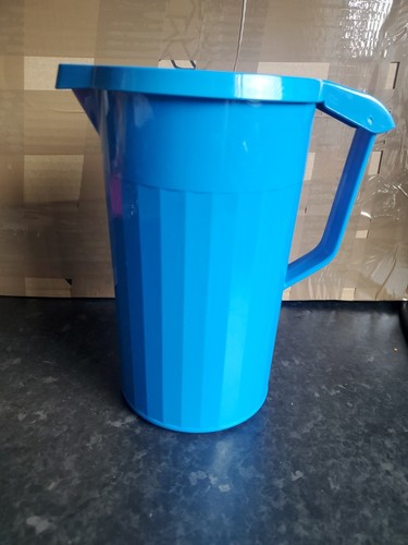 Litre blue plastic - litre, drinks