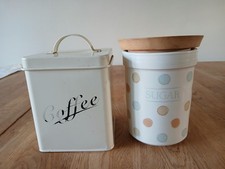 Coffee and Sugar storage jars (as featured on Farrow & Ball website)