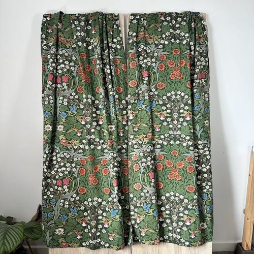 Vintage pair curtains william - vintage,