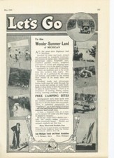 1920 MICHIGAN TRAVEL RESORT