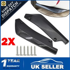 2 x Carbon Fiber Rear Bumper