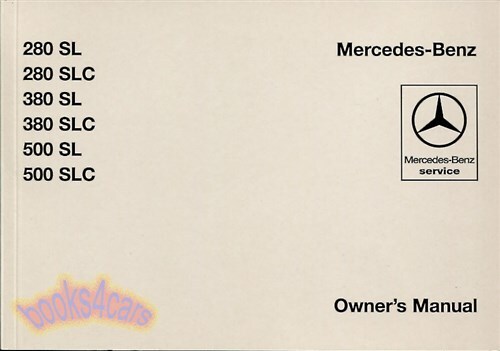 380sl 280sl 500sl mercedes 107 - 280sl,