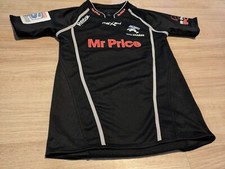 2013-2014 Sharks Rugby Union Shirt Reebok Age 13-14 years Boys UCR South Africa