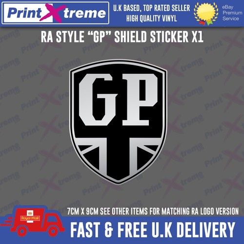 Badge decal sticker - gp,