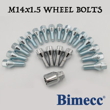 M14x1.5, R13 27mm Wheel Bolts