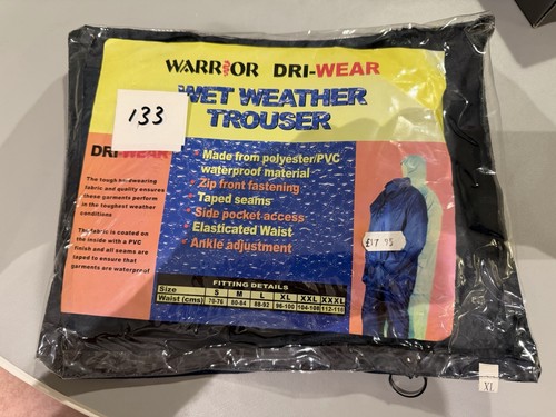 Warrior dri wear - dri-wear, wet