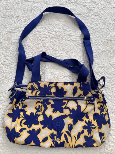 Kipling blue yellow flowery - kipling,
