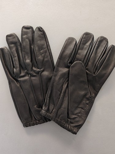 Leather gloves with kevlar - leather,
