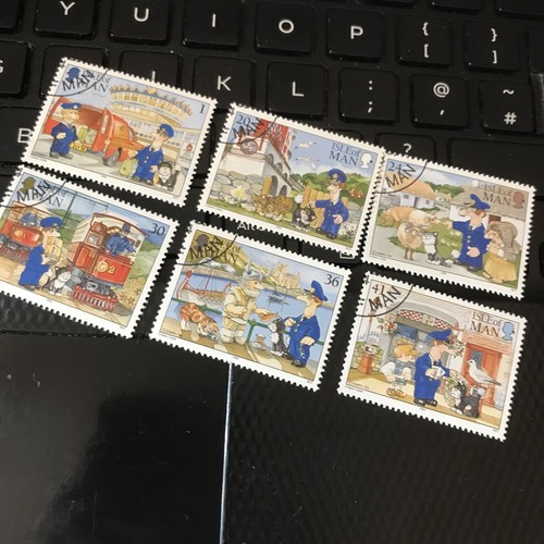 Isle man stamps used 1994 - stamps,
