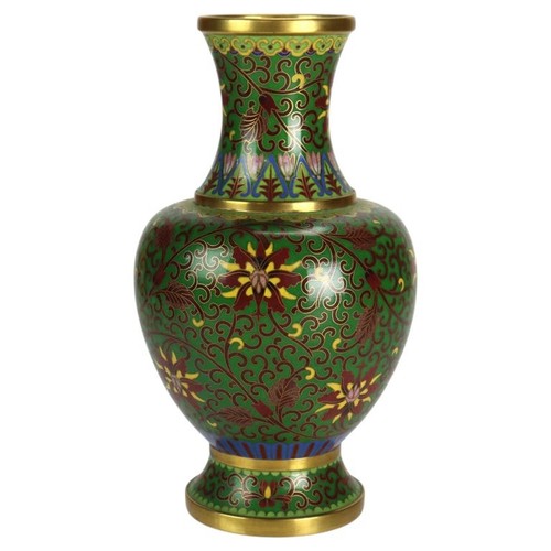 Chinese cloisonne floral - chinese,