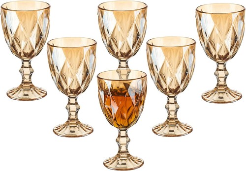 Vintage wine glass set - wine,