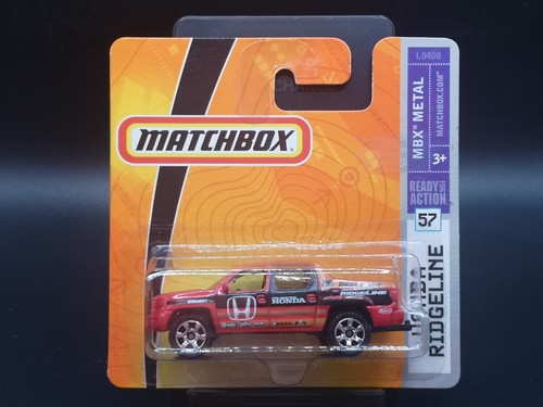 Matchbox honda ridgeline red - ridgeline,