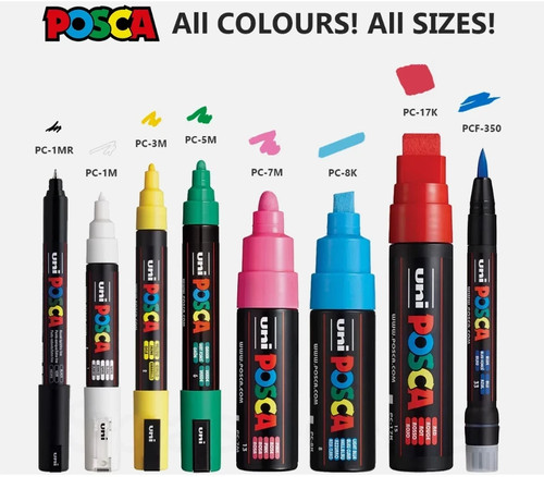 Uni posca paint - uni,