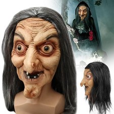 Old Witch Mask Halloween Scary