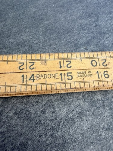 Rabone folding rule boxwood - rule,